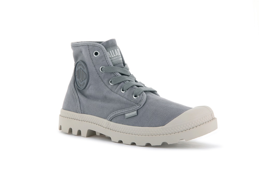 Botas Palladium PAMPA HI Mujer Gris | Costa Rica-73916